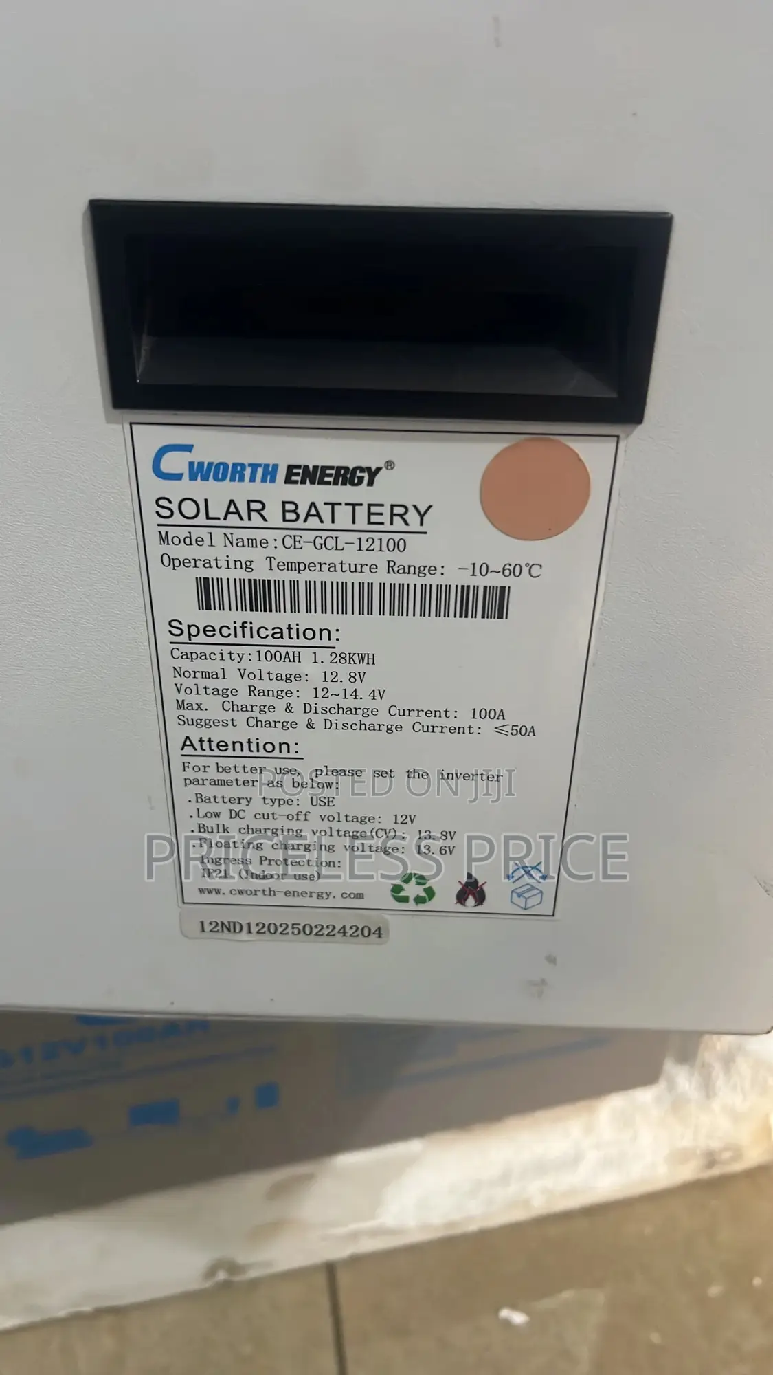 GCL-12v100ah Lithium