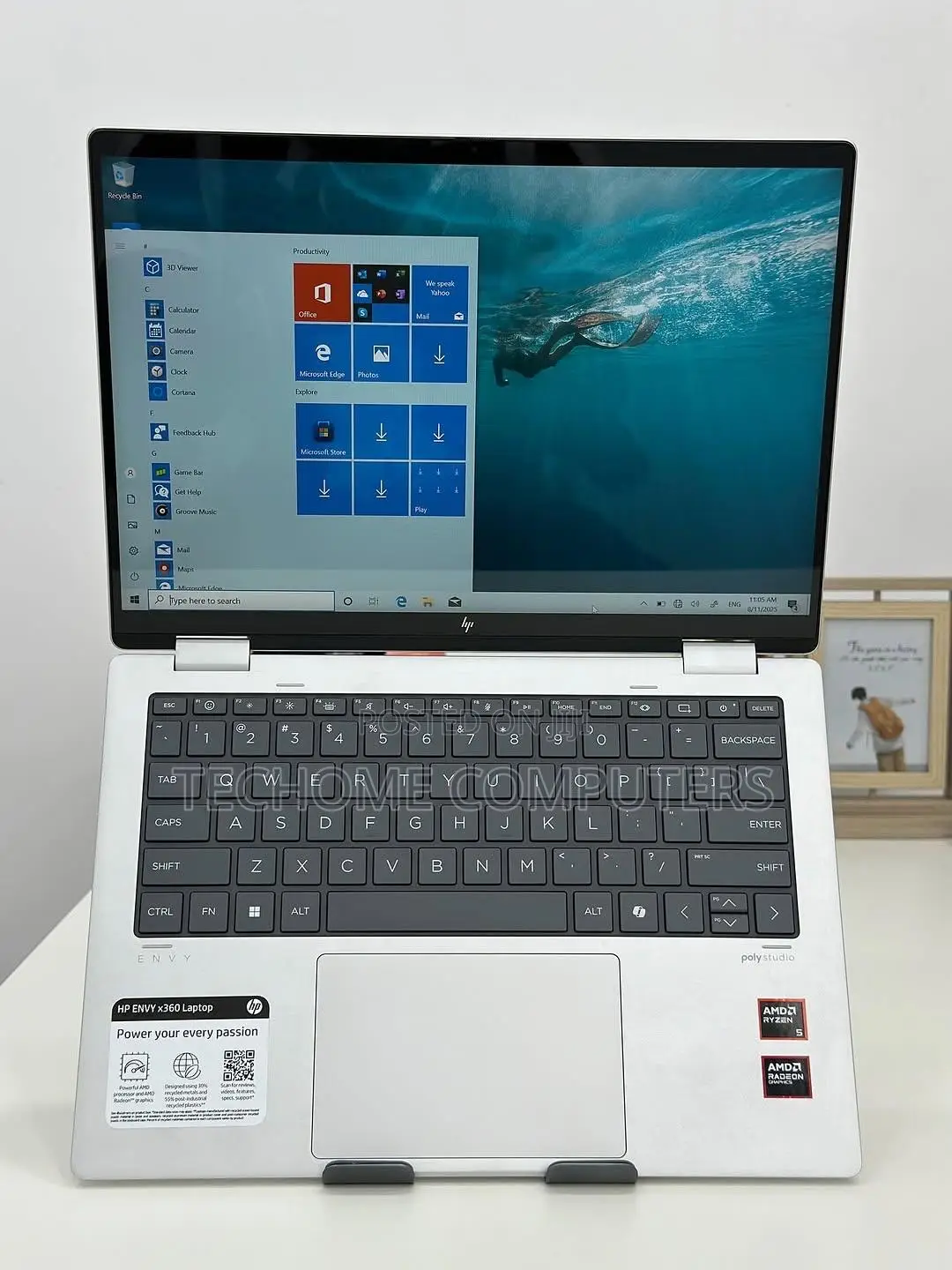 Laptop HP Envy 14 16GB AMD Ryzen 5 SSD 512GB