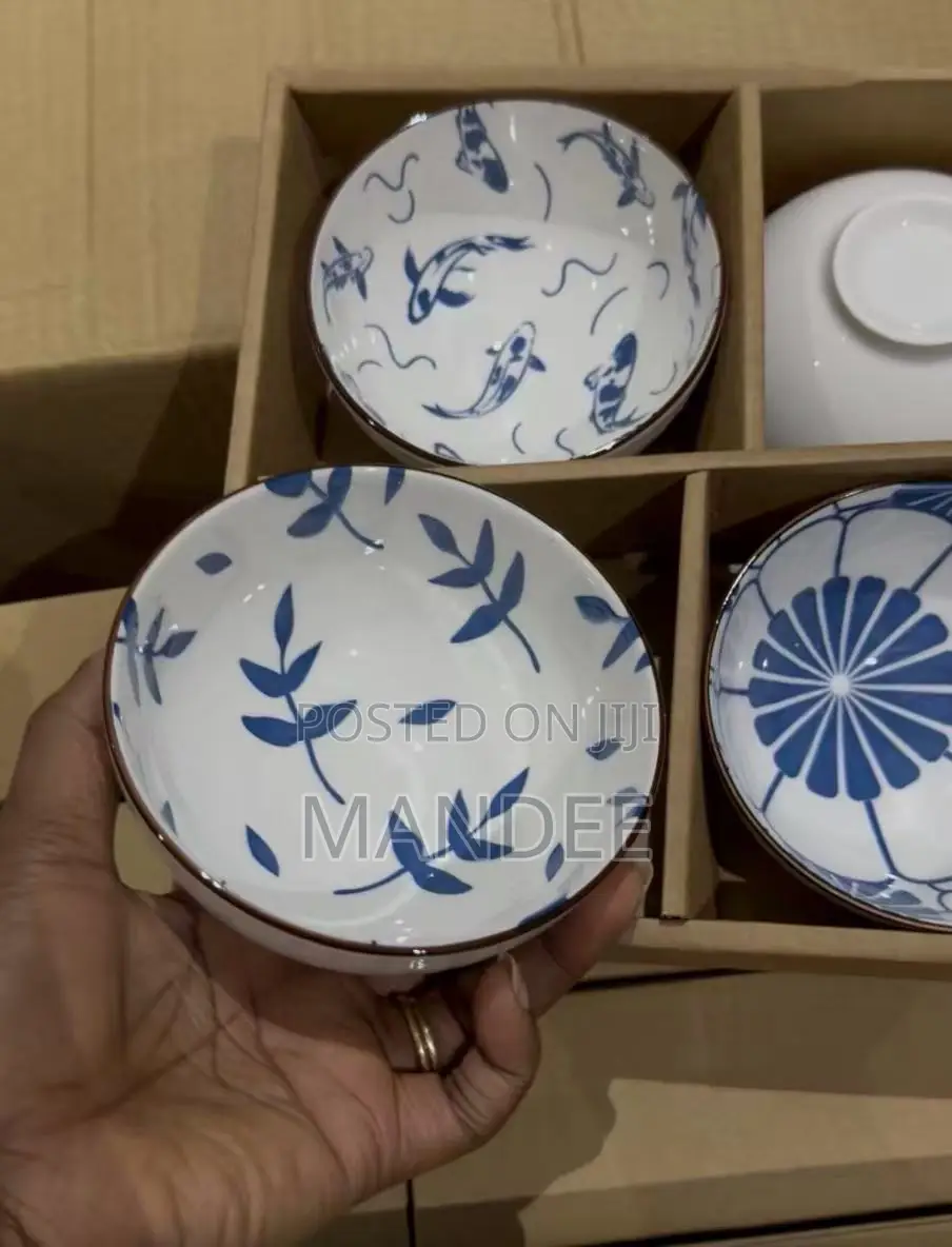 4 Pc Ceramic Bowl Set