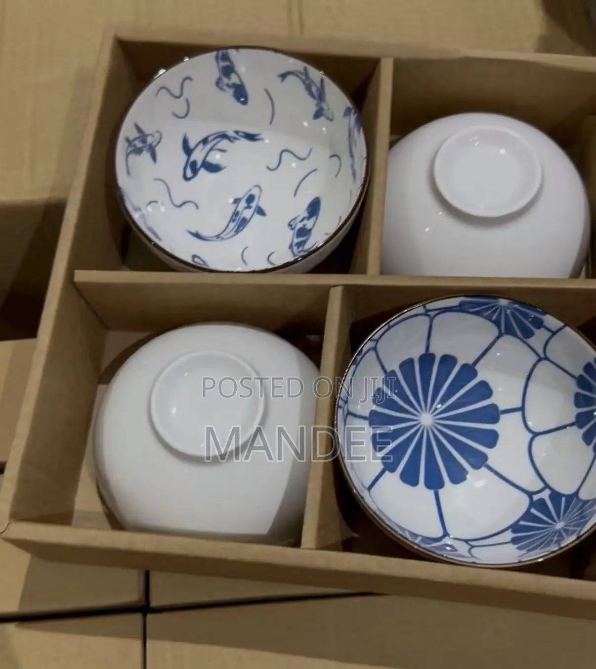 4 Pc Ceramic Bowl Set