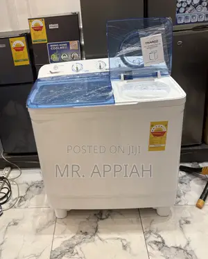 Order Nasco 15kg Semi-Automatic Washing Machine With Spin Dry.
