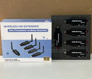 50m Hdmi Wireless Extender 1-Transmitter to 4-Receiver