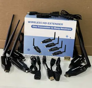 50m Hdmi Wireless Extender 1-Transmitter to 4-Receiver