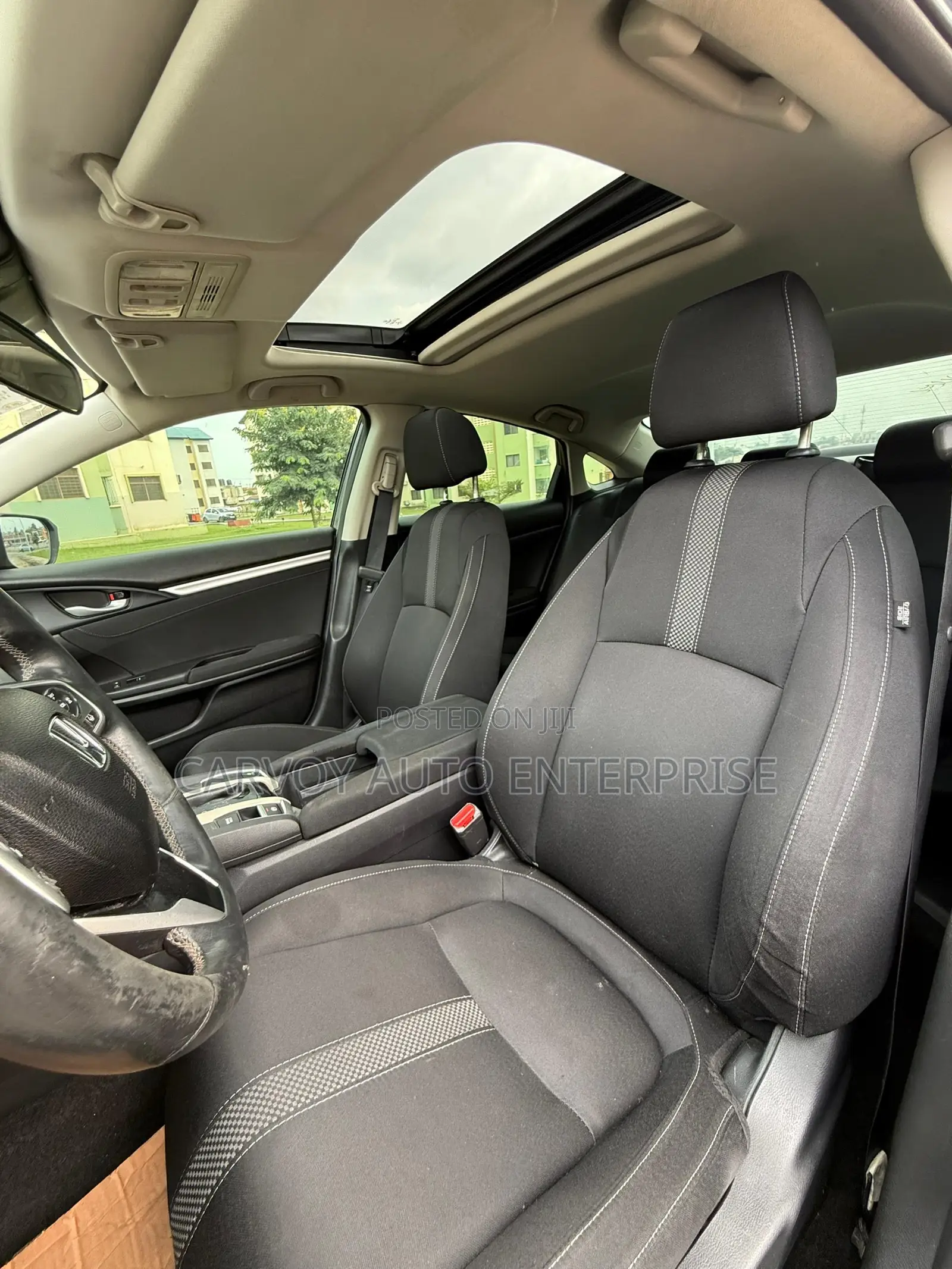 Honda Civic EX Sedan 2019 Gray