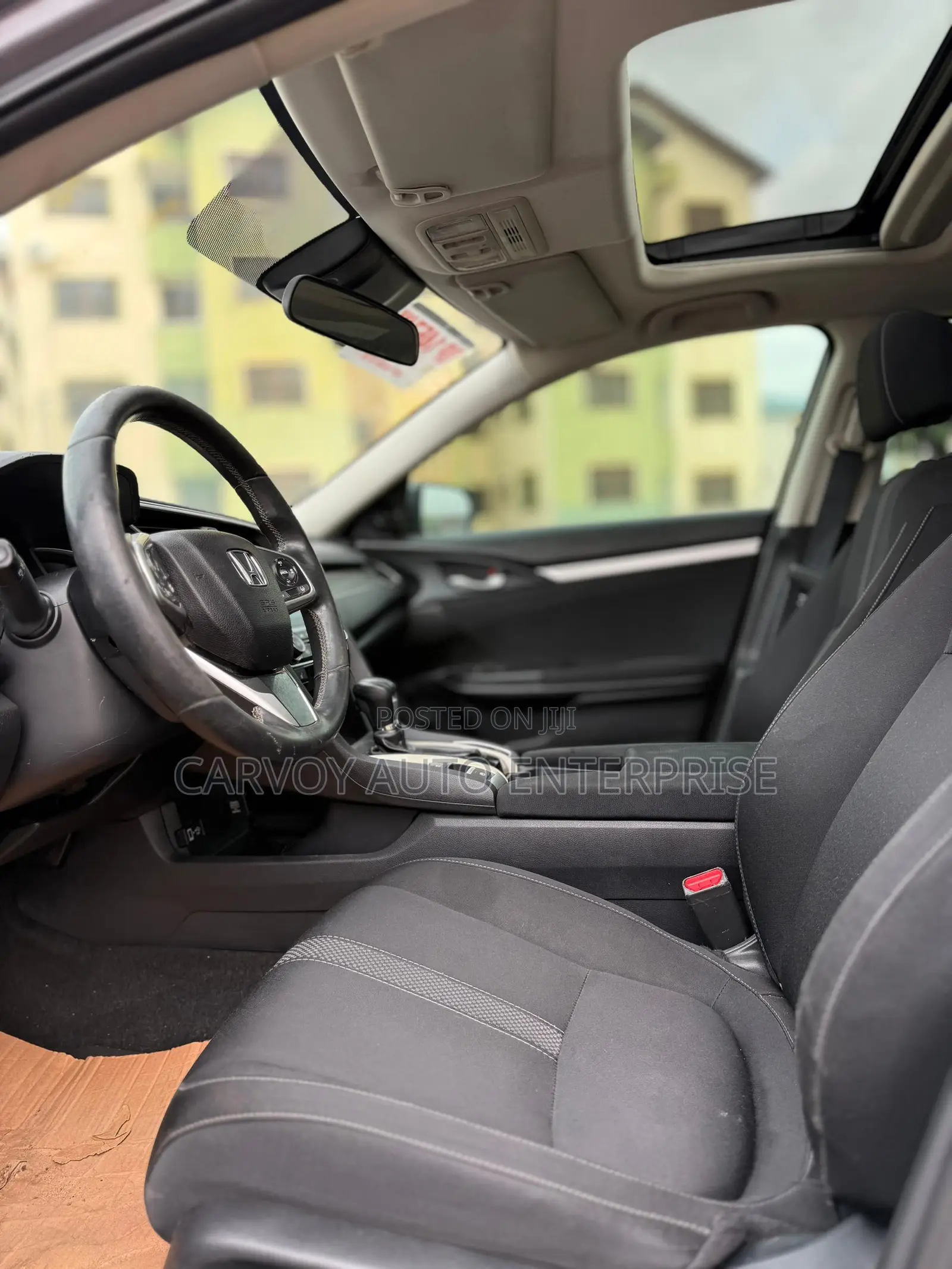 Honda Civic EX Sedan 2019 Gray
