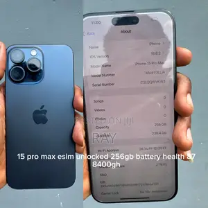 Apple iPhone 15 Pro Max 256 GB Blue