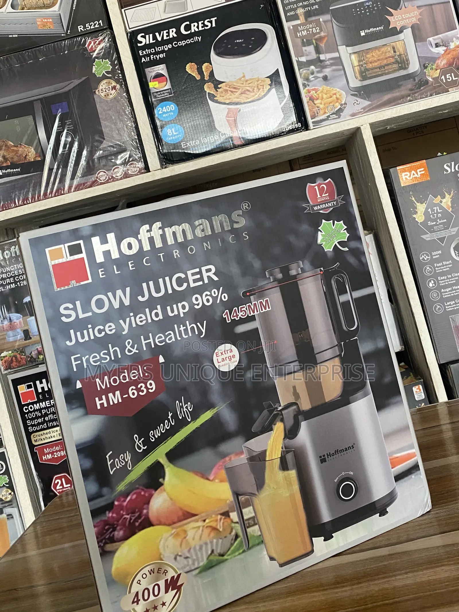 Easy/Sweet Life Hoffmans Slow Juicer