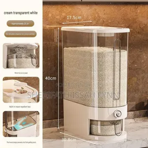 20kg Rice Dispenser -large Size Smart Kitchen Storage