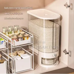 20kg Rice Dispenser -large Size Smart Kitchen Storage