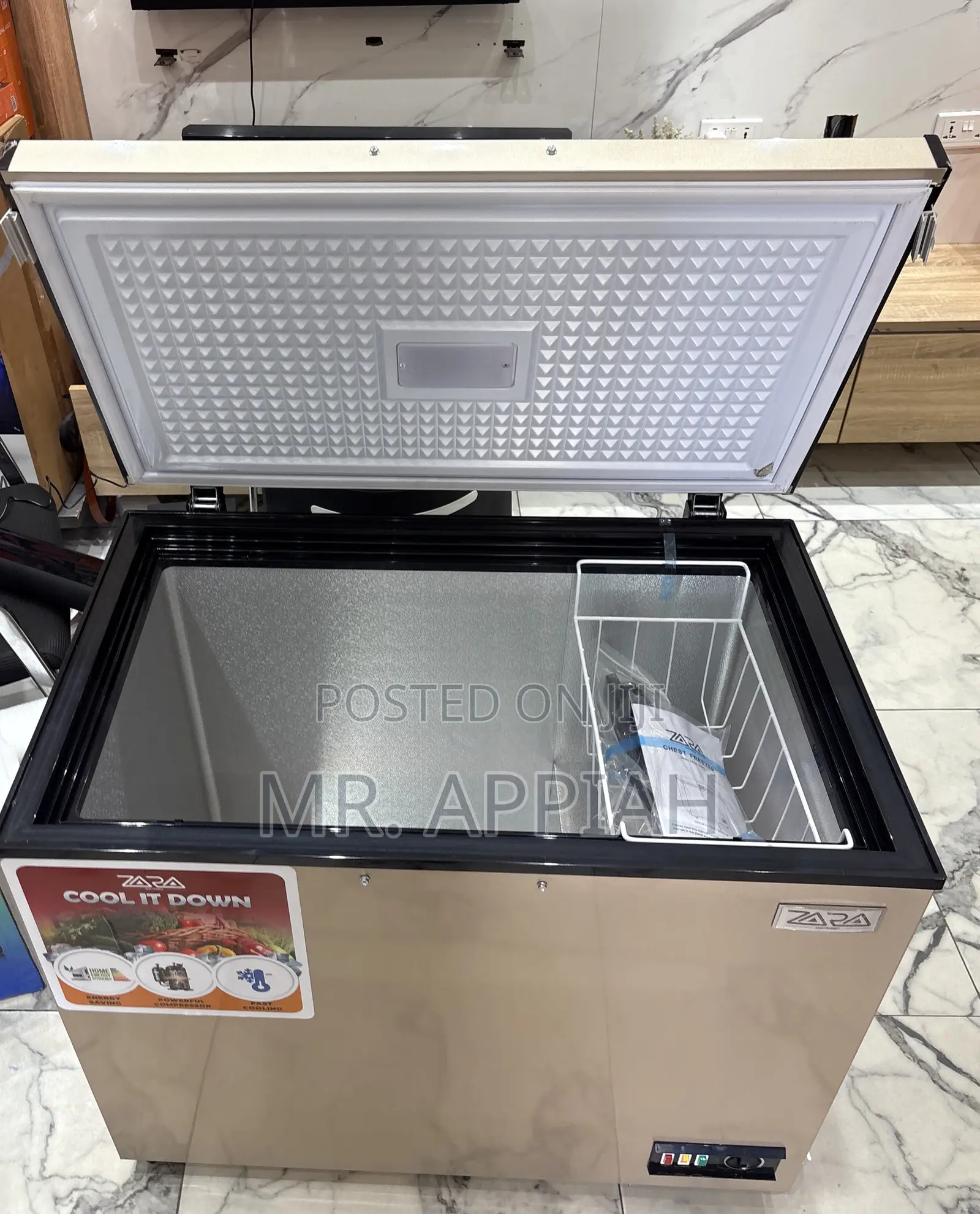 Extremely Durable Zara 238l Single Door Chest Freezer(300fl) 