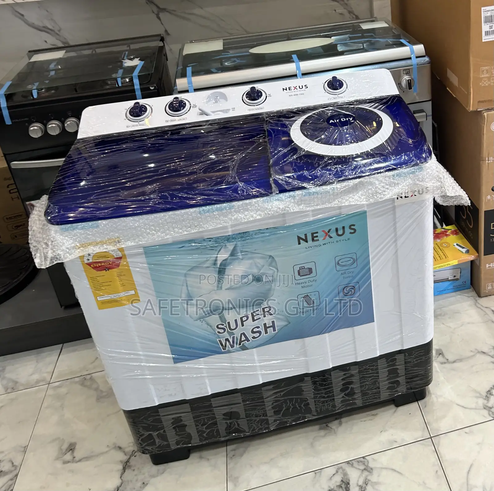 Just Purchase 15.0kg Semiautomatic Nexus Topload Washer