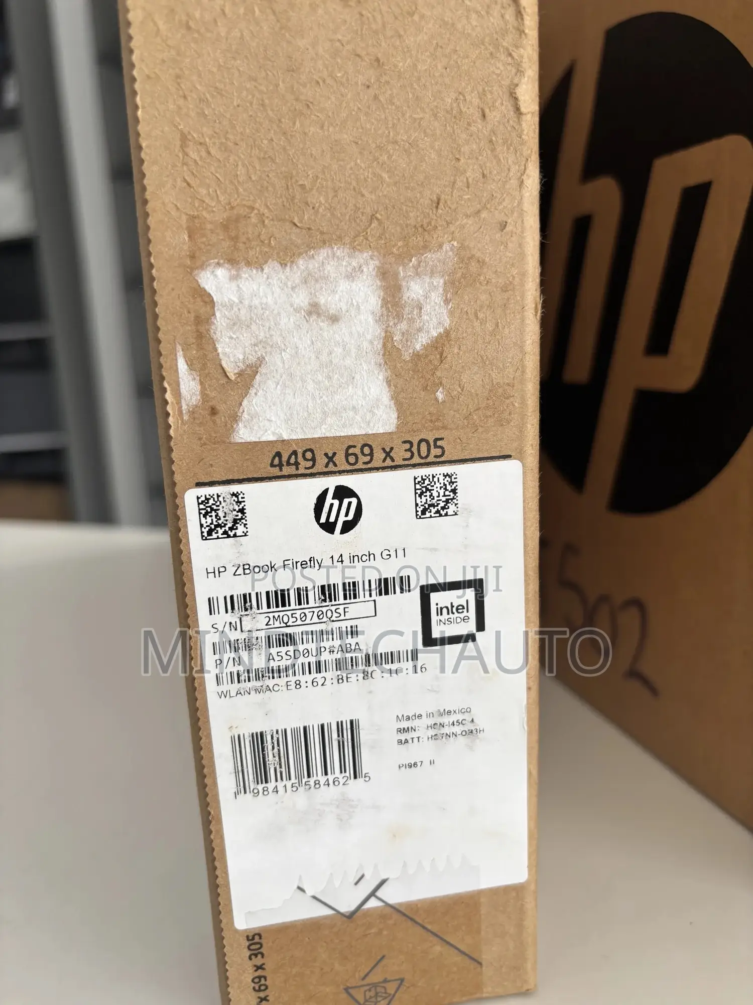 New Laptop HP ZBook Firefly 16 G10 16GB Intel Core i5 HDD+SSD 256GB