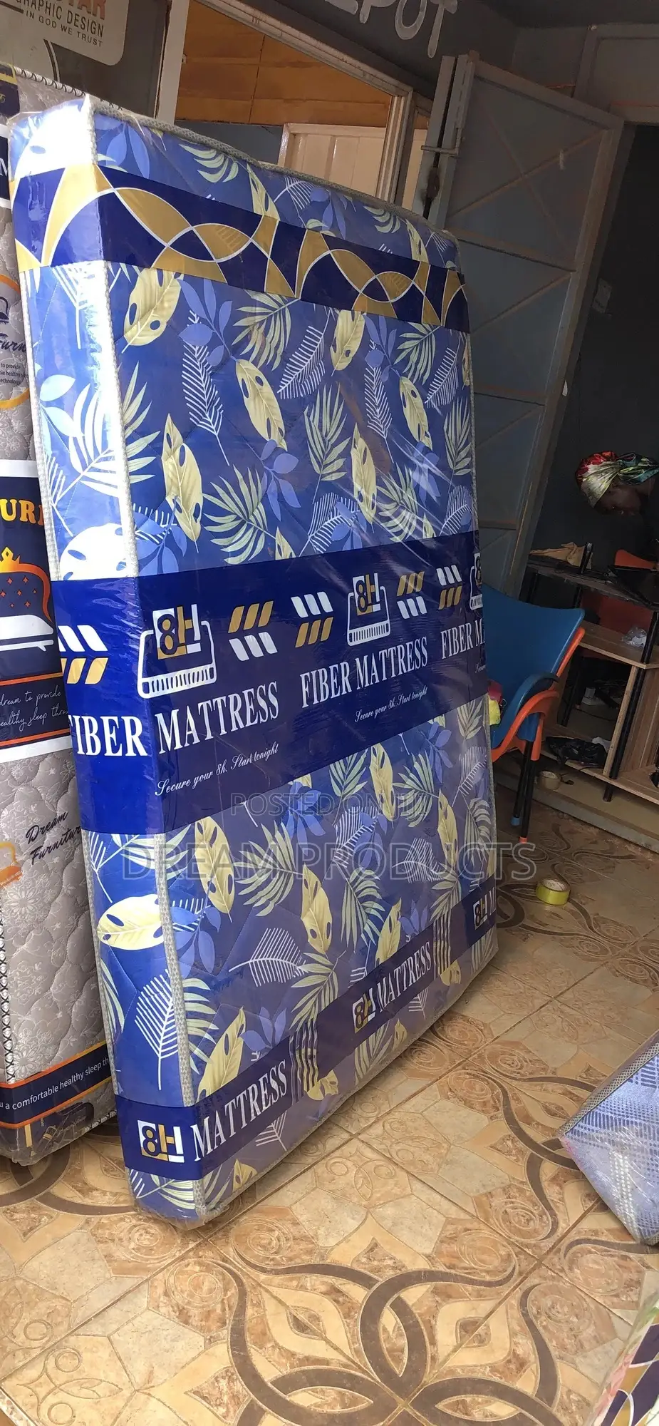 6 Inches High Density Double Bed