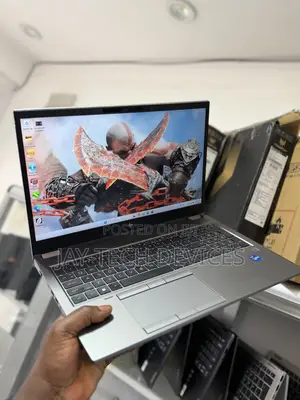 New Laptop HP ZBook Fury 15 G8 16GB Intel Core i7 SSD 512GB