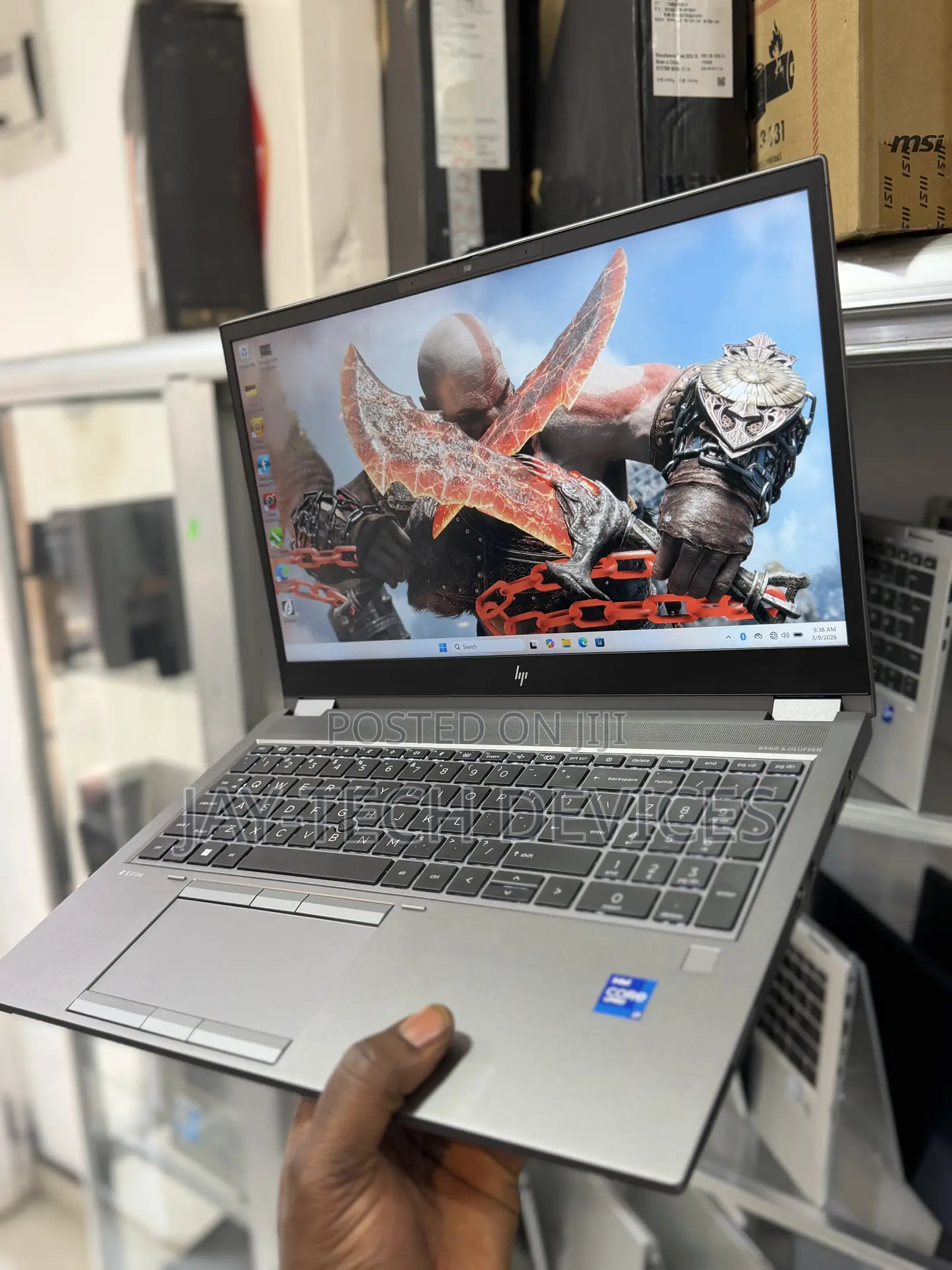 New Laptop HP ZBook Fury 15 G8 16GB Intel Core i7 SSD 512GB