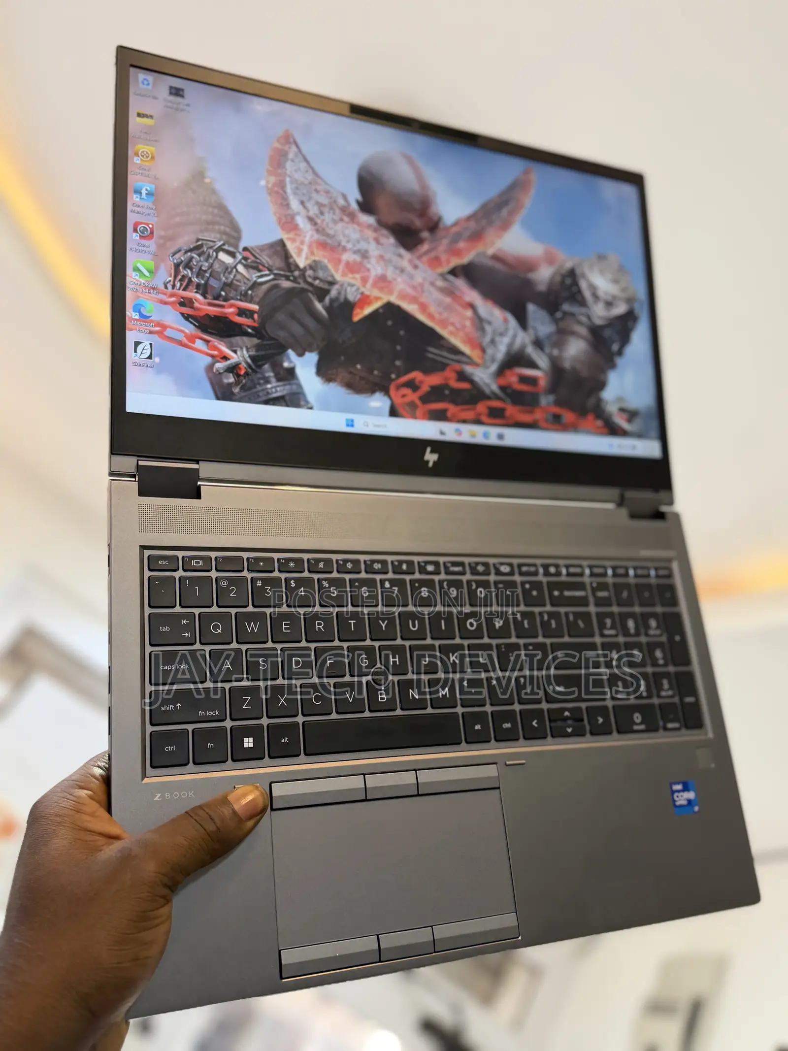 New Laptop HP ZBook Fury 15 G8 16GB Intel Core i7 SSD 512GB