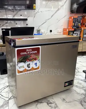 Latest Zara 300fl 238liters Single Door Freezer(Gold) 