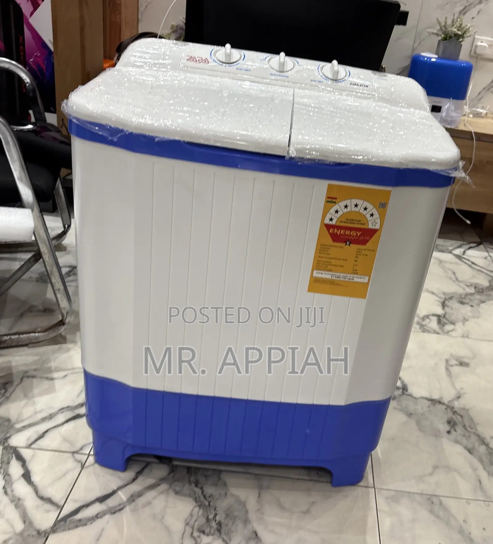 Super Quality Zara 7kg Semi-Auto Electric Washing Machine(Top Load)