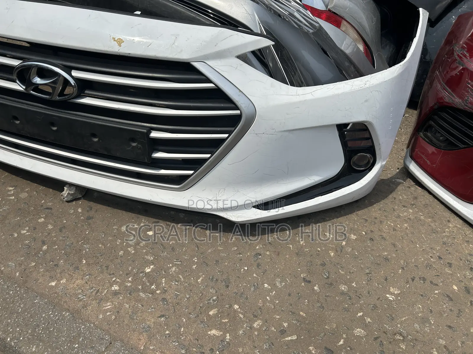 Elantra 17 Complete Bumper Use