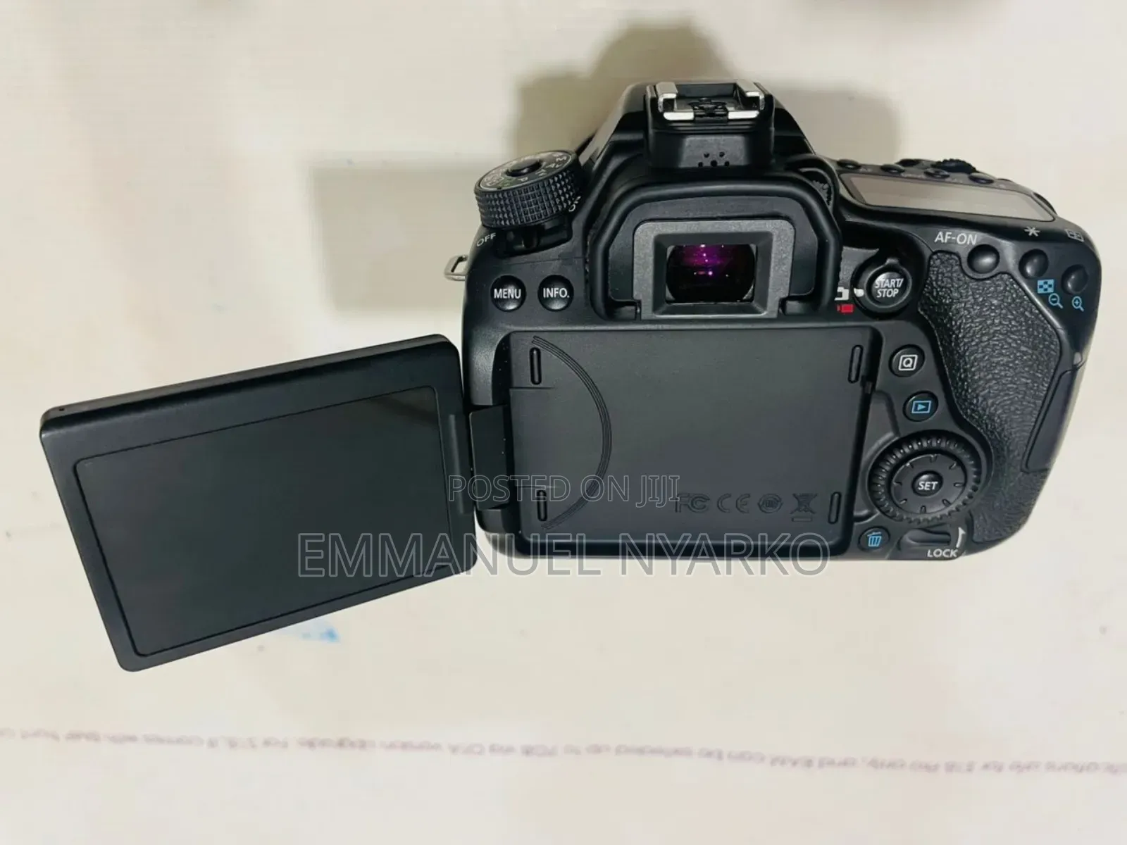 A Month Used Canon 80d With Two Batteries, Camera Bag Accessories