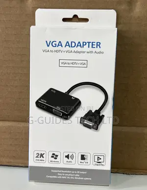 Vga to Hdmi + Vga With Audio Adapter or Converter