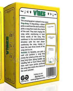 Vibes Card Game