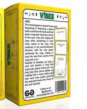 Vibes Card Game