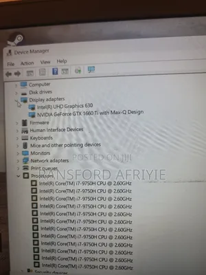 Laptop Dell G3 15 3590 16GB Intel Core i7 HDD+SSD 750GB