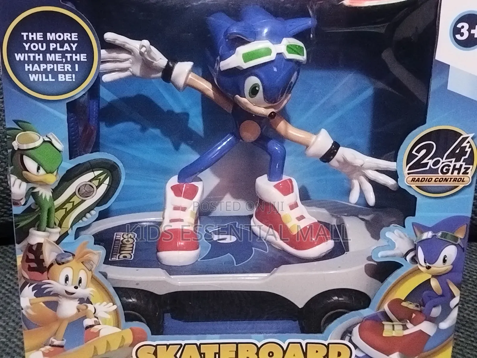 Sonic Remote Control Skateboard Toy