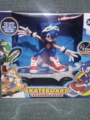 Sonic Remote Control Skateboard Toy