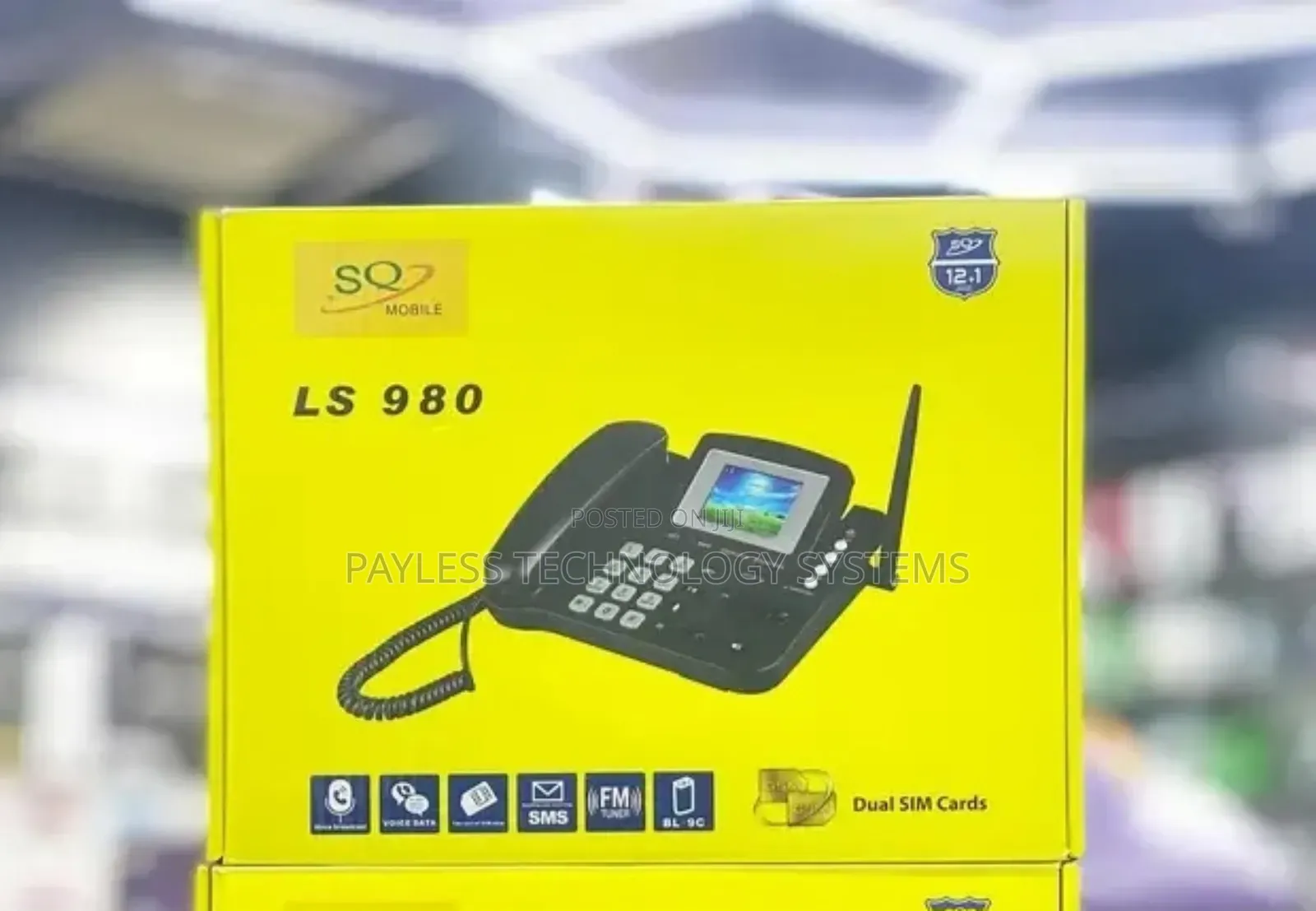 Sq Ls 980 Dual Sim GSM Fixed Wireless Phone - Homeoffice Landline