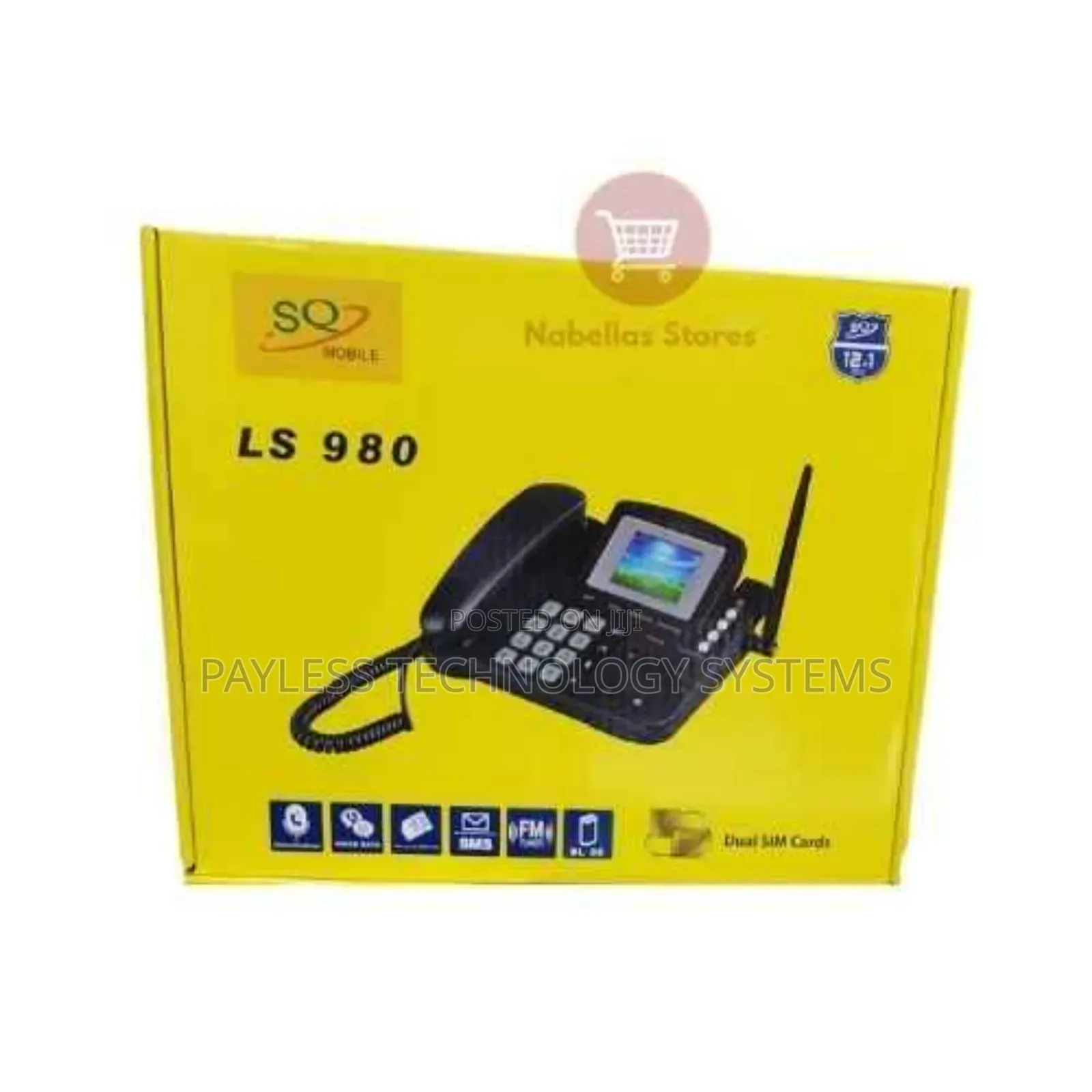 Sq Ls 980 Dual Sim GSM Fixed Wireless Phone - Homeoffice Landline