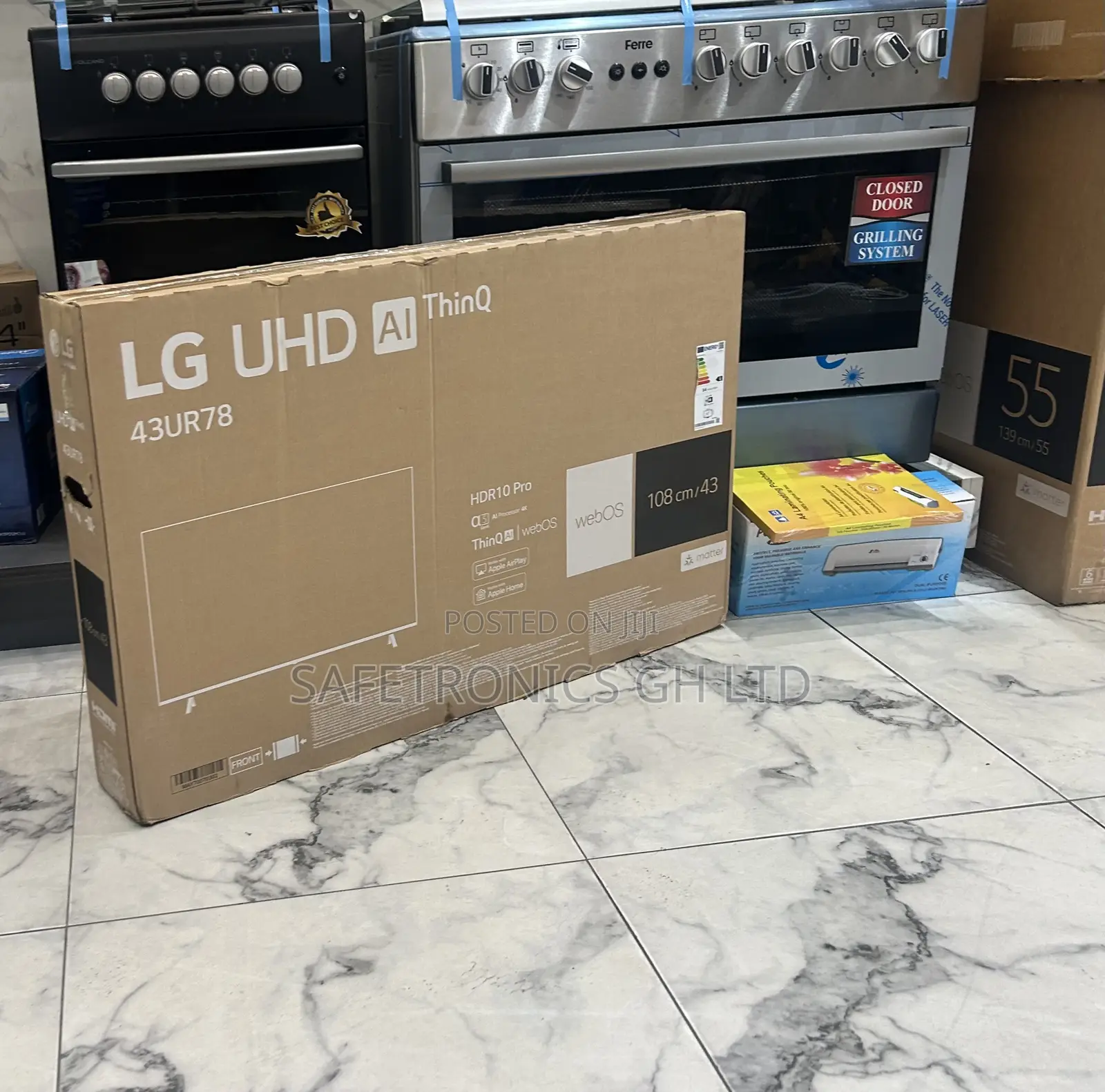 Just Order Lg 43 Inch Uhd Android Frameless Smart Ur73 Tv