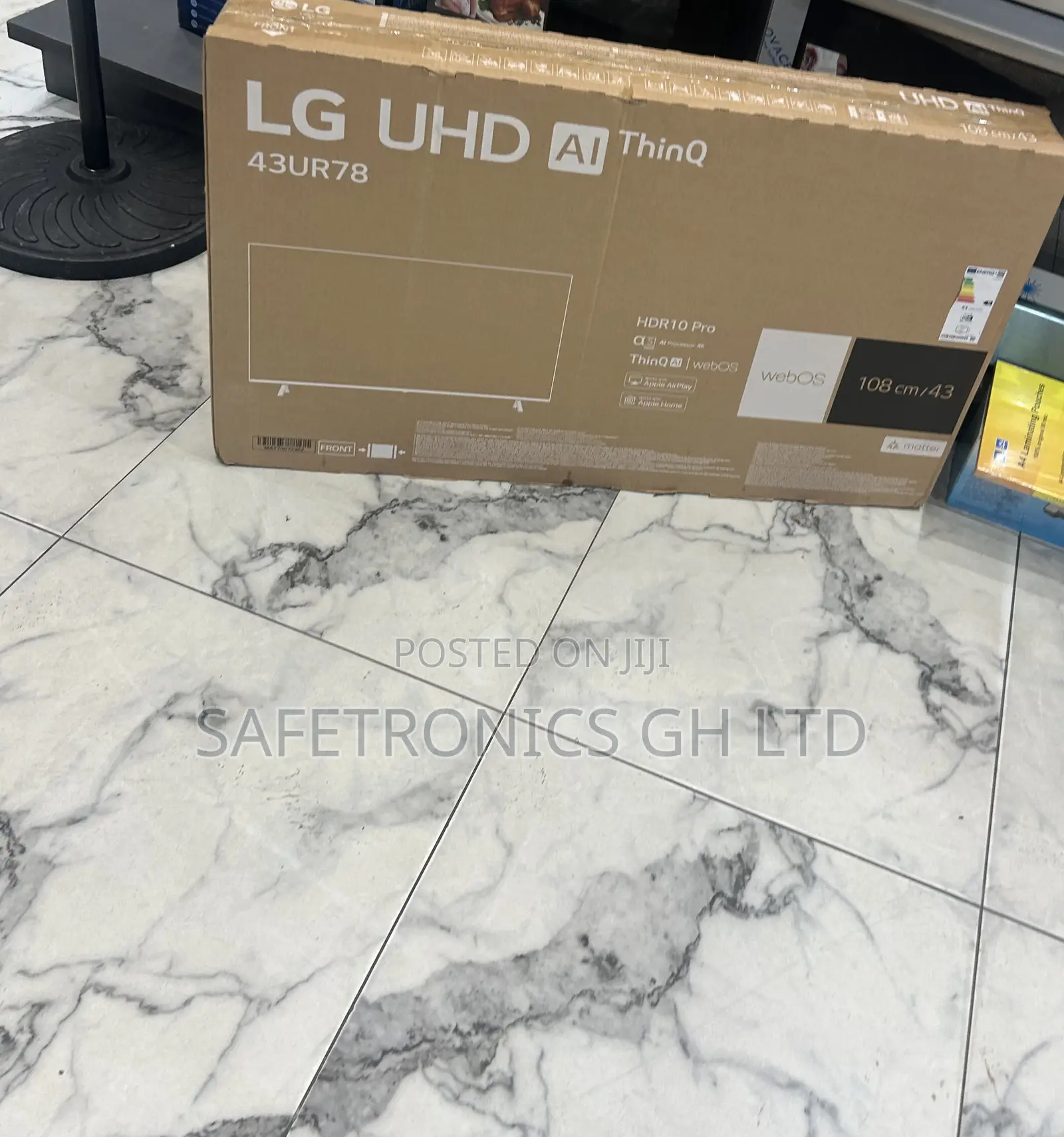 Kindly Ordee 43 Inch Android Frameless Ur73 Lg Led Smart Tv