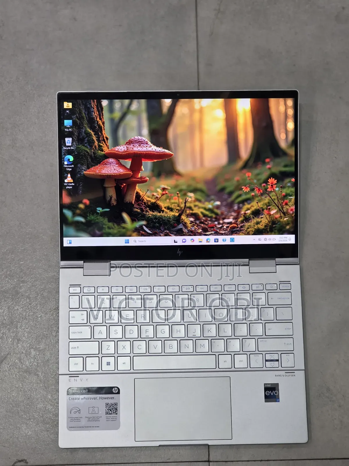 Laptop HP Envy 13 8GB Intel Core i7 SSD 512GB