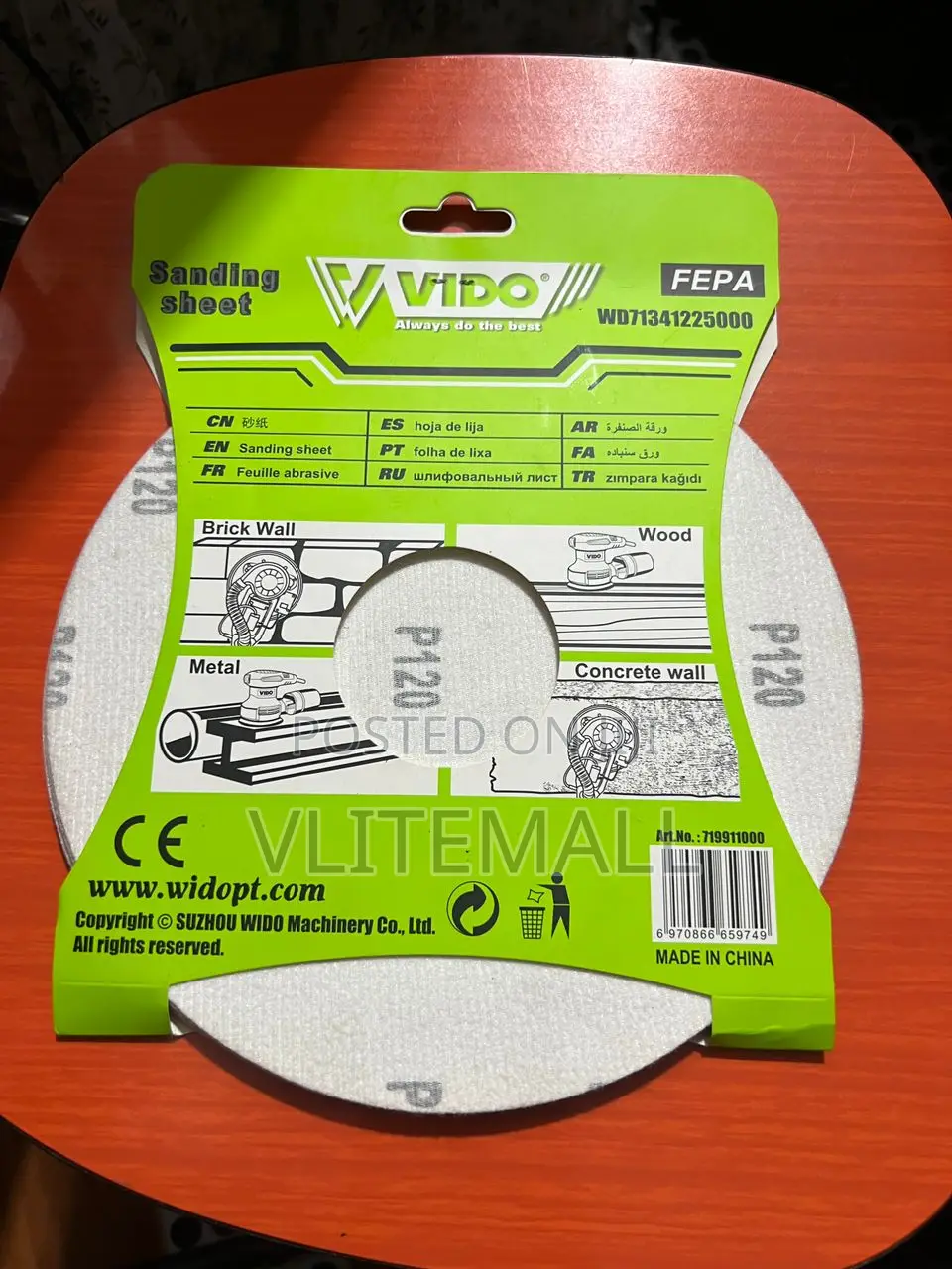 Vido Brand Sanding Sheets