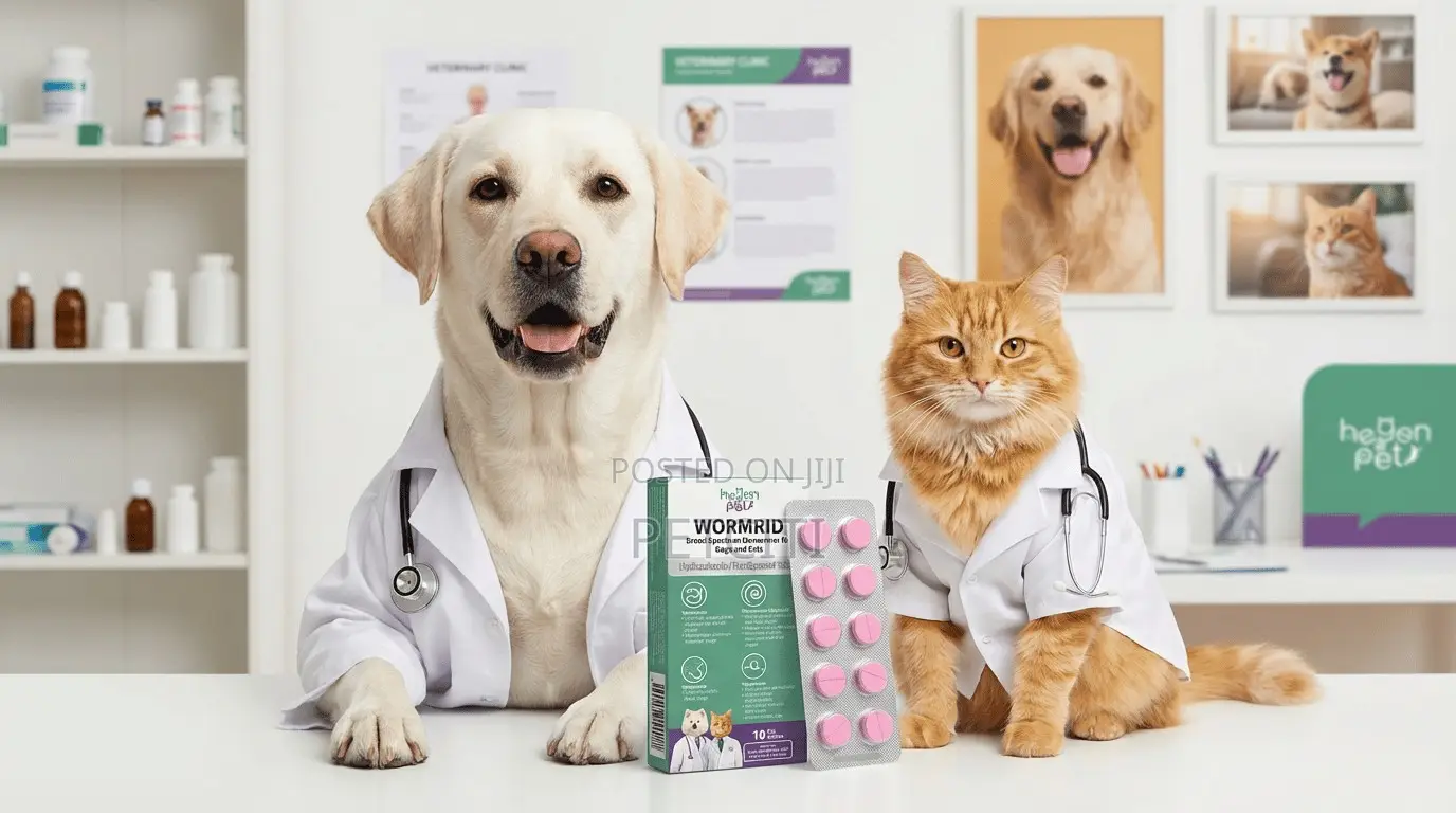 Cat Dog Wormrid Dewormer Tablets