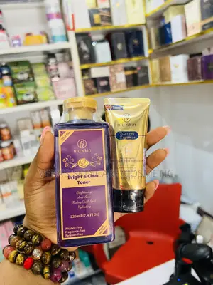 Niu Skin Face Toner and Sunscreen