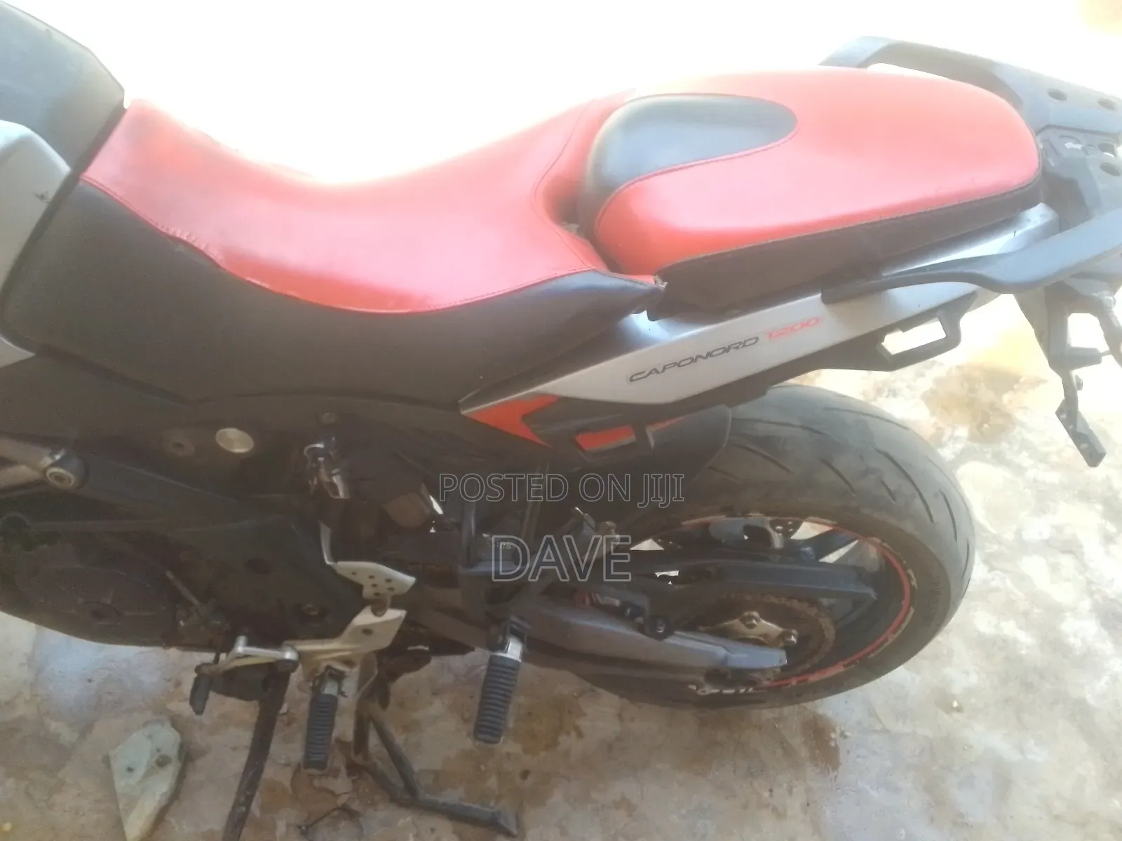 Aprilia Caponord 2018 Gray