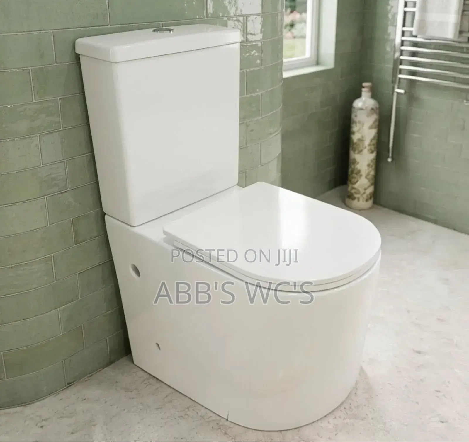 Modern Dual-Flush Ceramic Toilet Suite - Model 2024