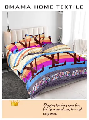 One Bedsheets With 3 Pillowcases