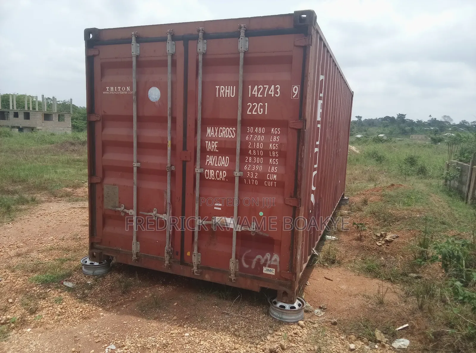 20ft Shipping Container for Sale at Trede