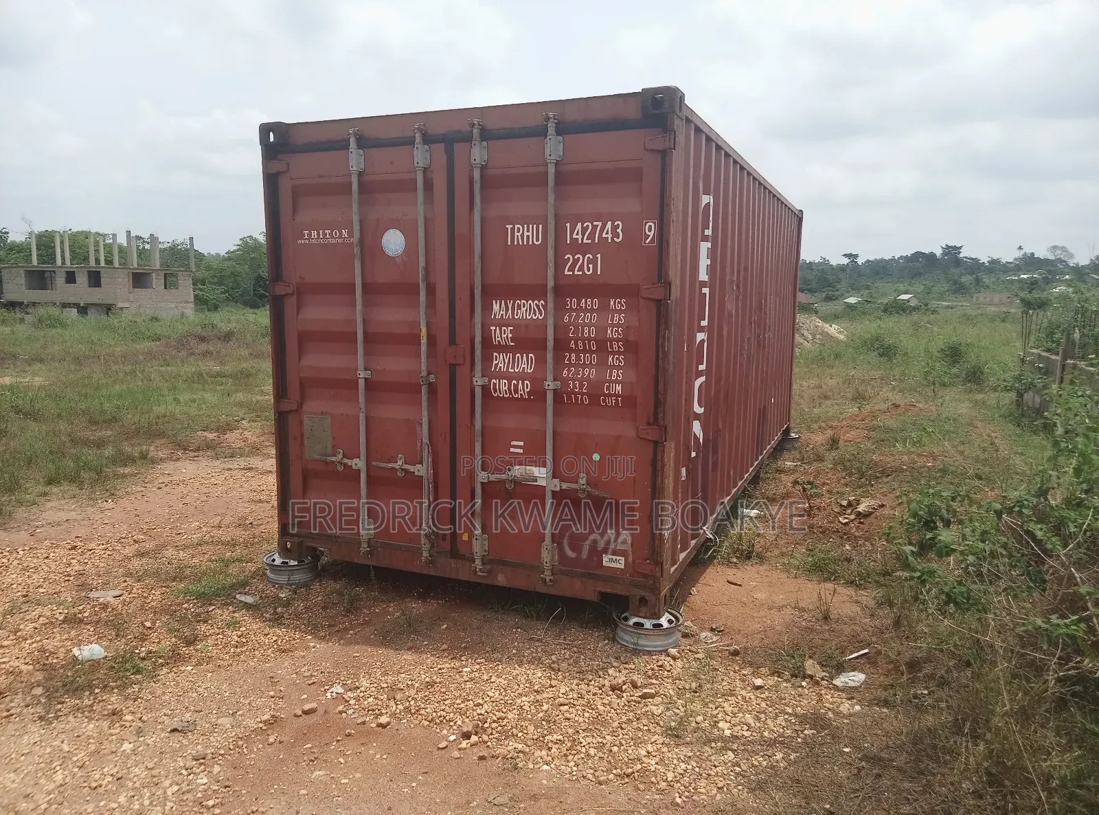 20ft Shipping Container for Sale at Trede