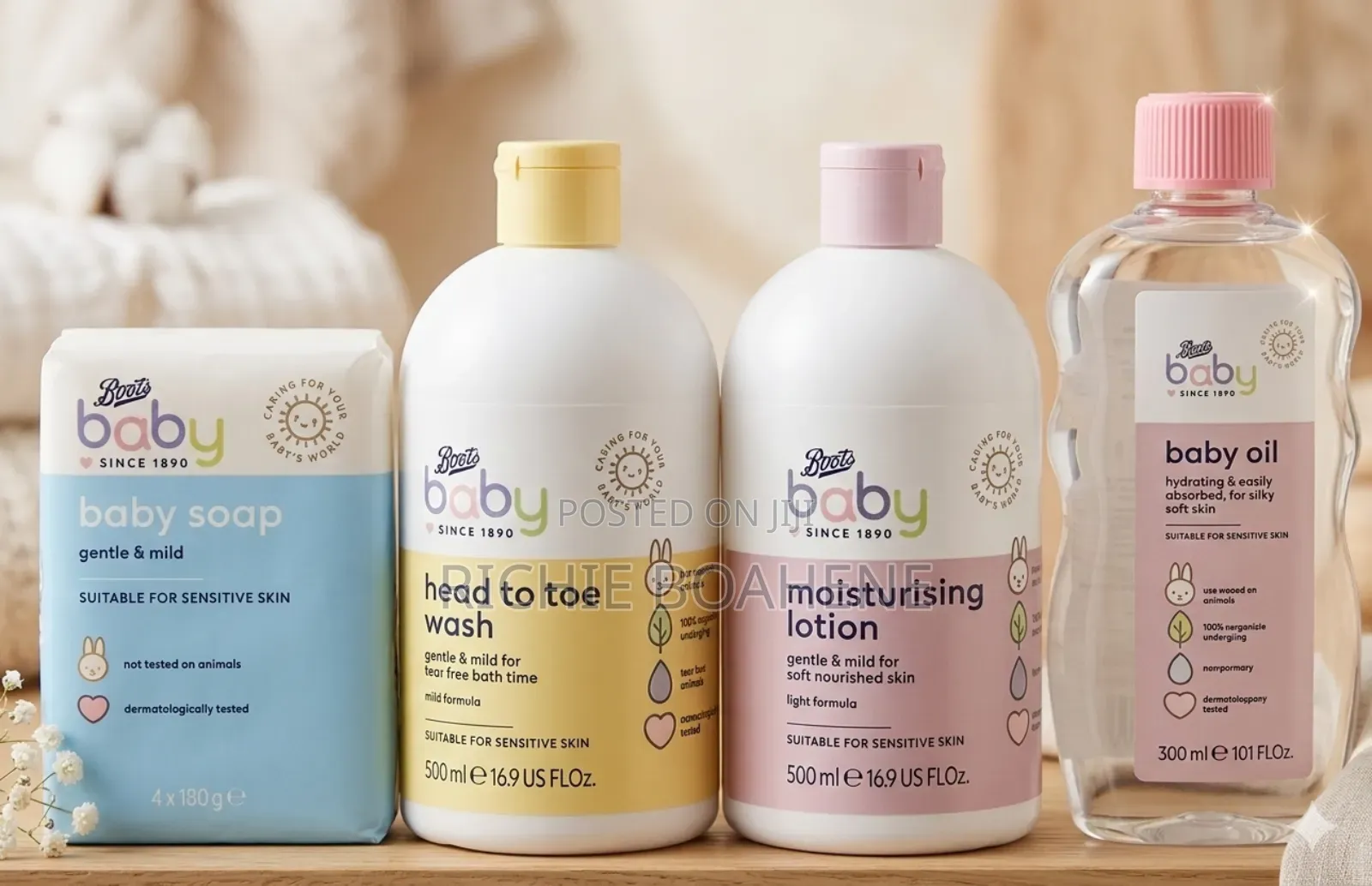 Boots Baby Costemics Set