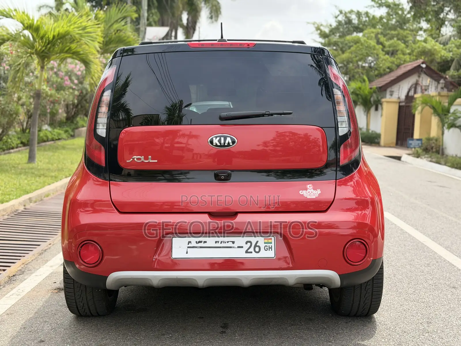Kia Soul Base Hatchback 2019 Red
