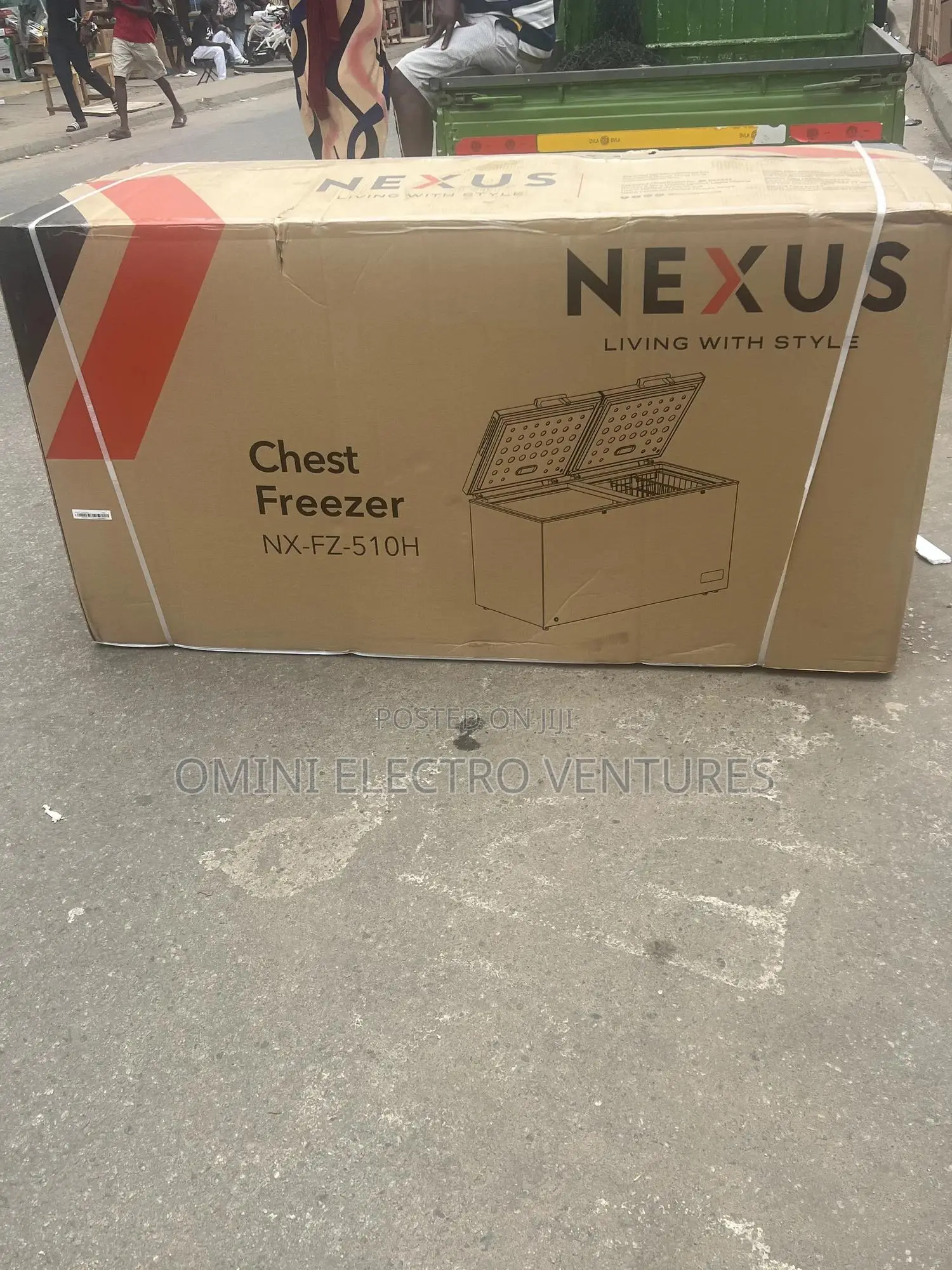 Brand New Nexus Chest Freezer 508 Liters Double Door