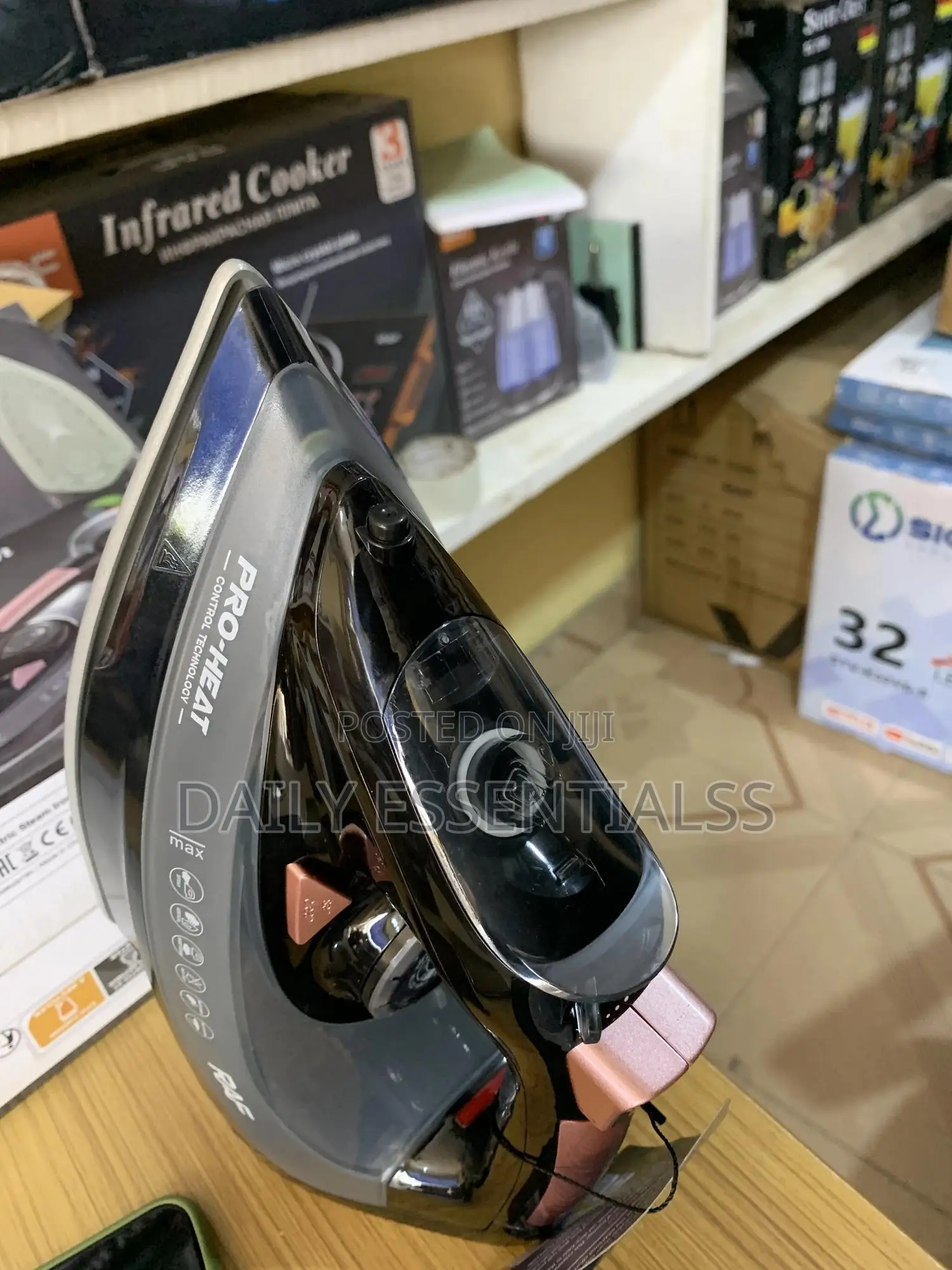 Raf 2400w Electric Steam Iron With 350ml Tank