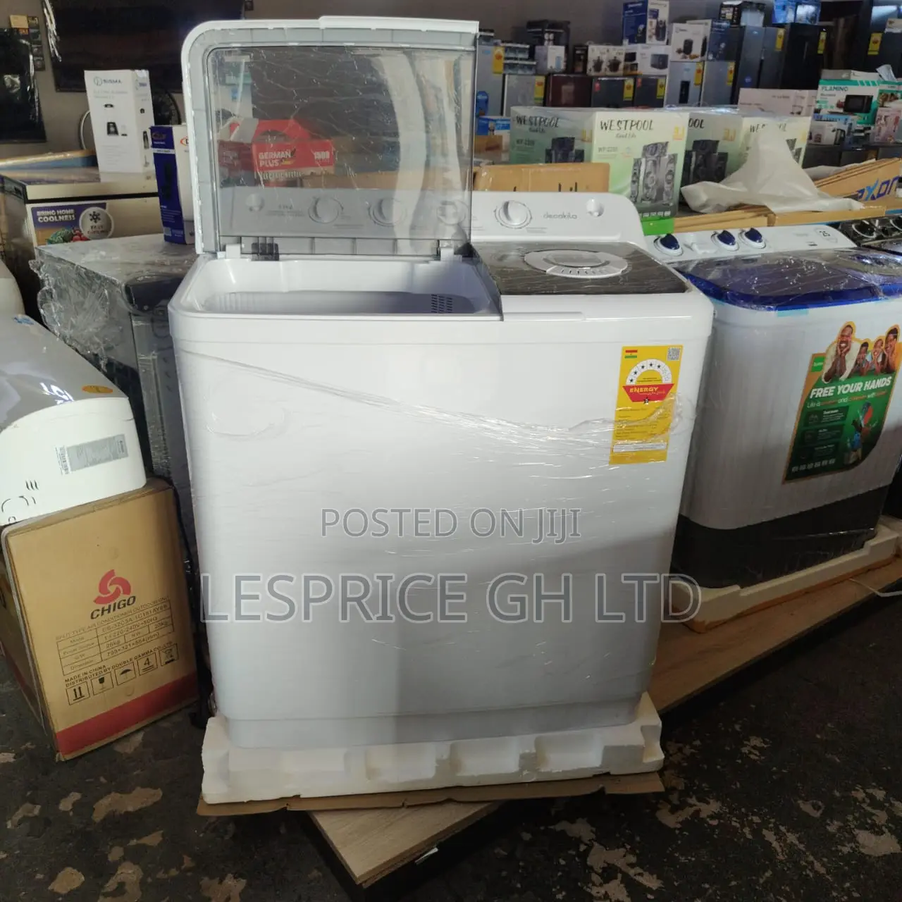Matchless in Efficiency and Style Washing Machine From Decakila