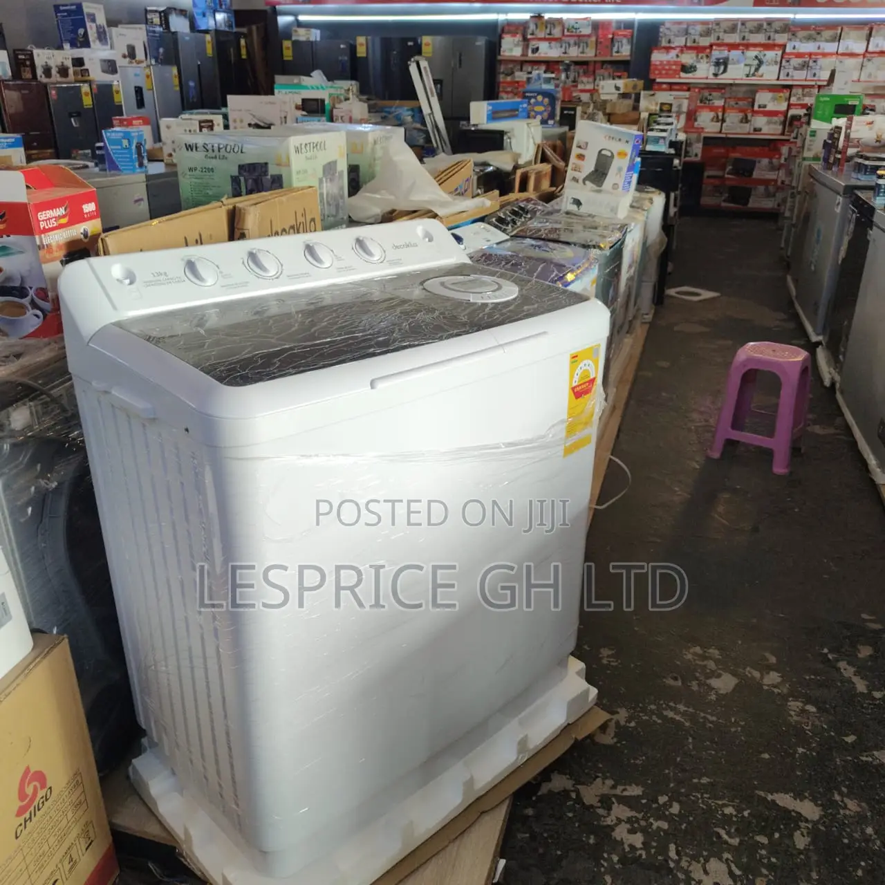 Top Quality Washing Machine From Decakila With Twin Tub