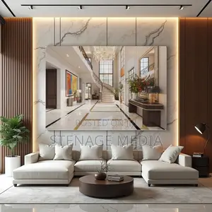Luxury Foyer Entrance Grand Entry Canvas Frame Wall Art